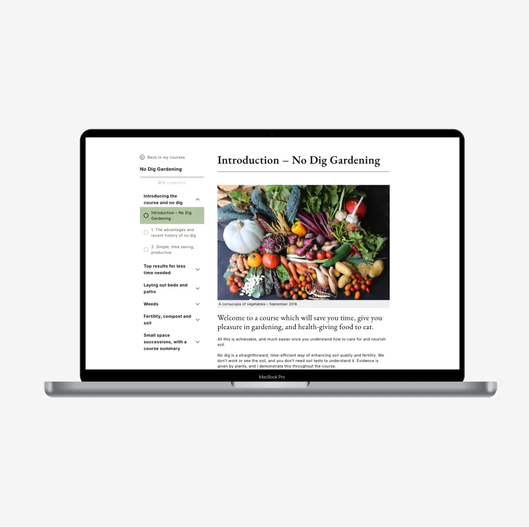 No Dig Gardening - Online Course (2025) - Image 3